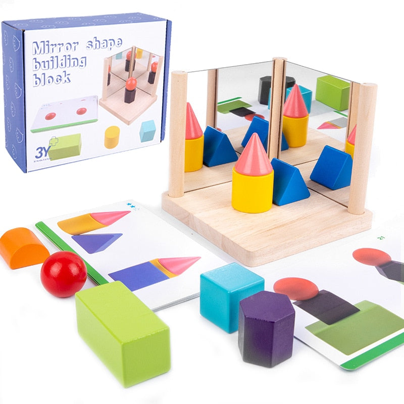 mirror shape color matching puzzle