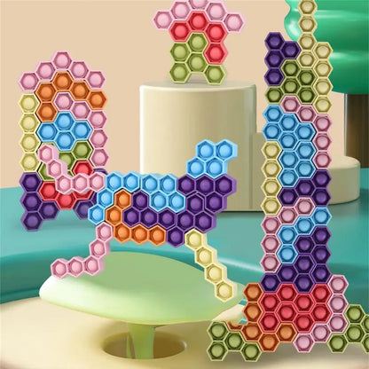 Sensory Bubble Puzzle Toy