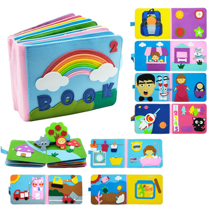 Rainbow Felt Busy Book