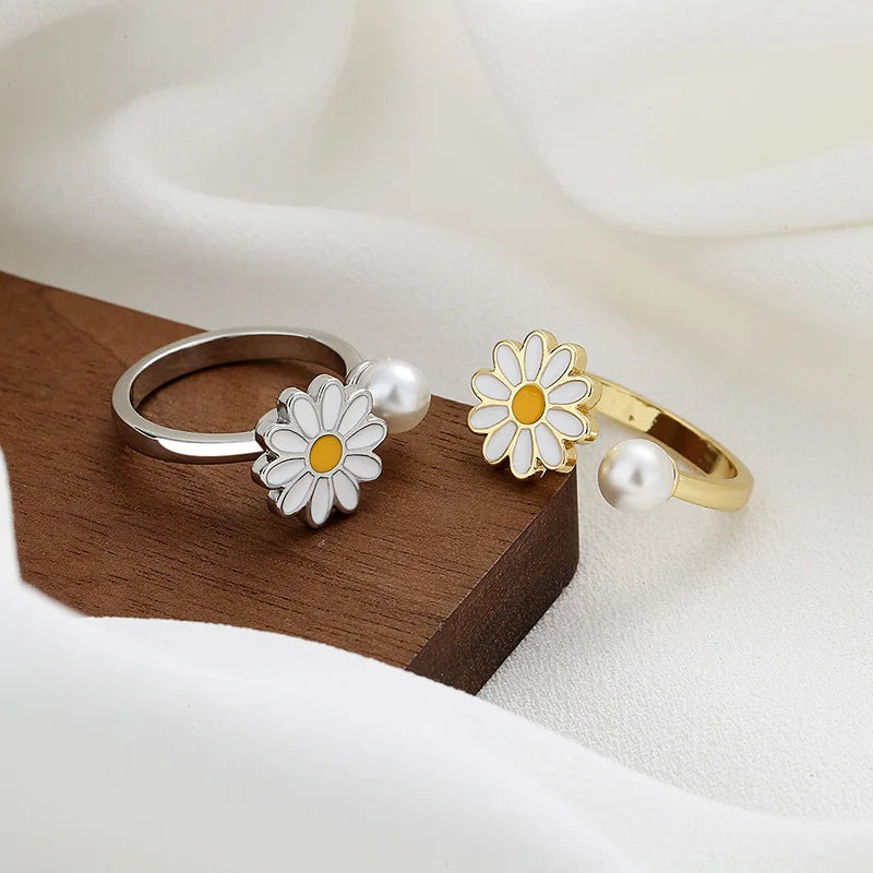 flower fidet rings