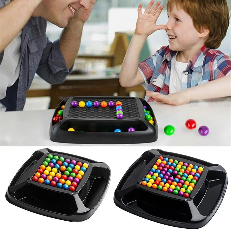 rainbow bead puzzle game