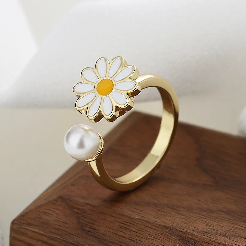 flower fidet rings