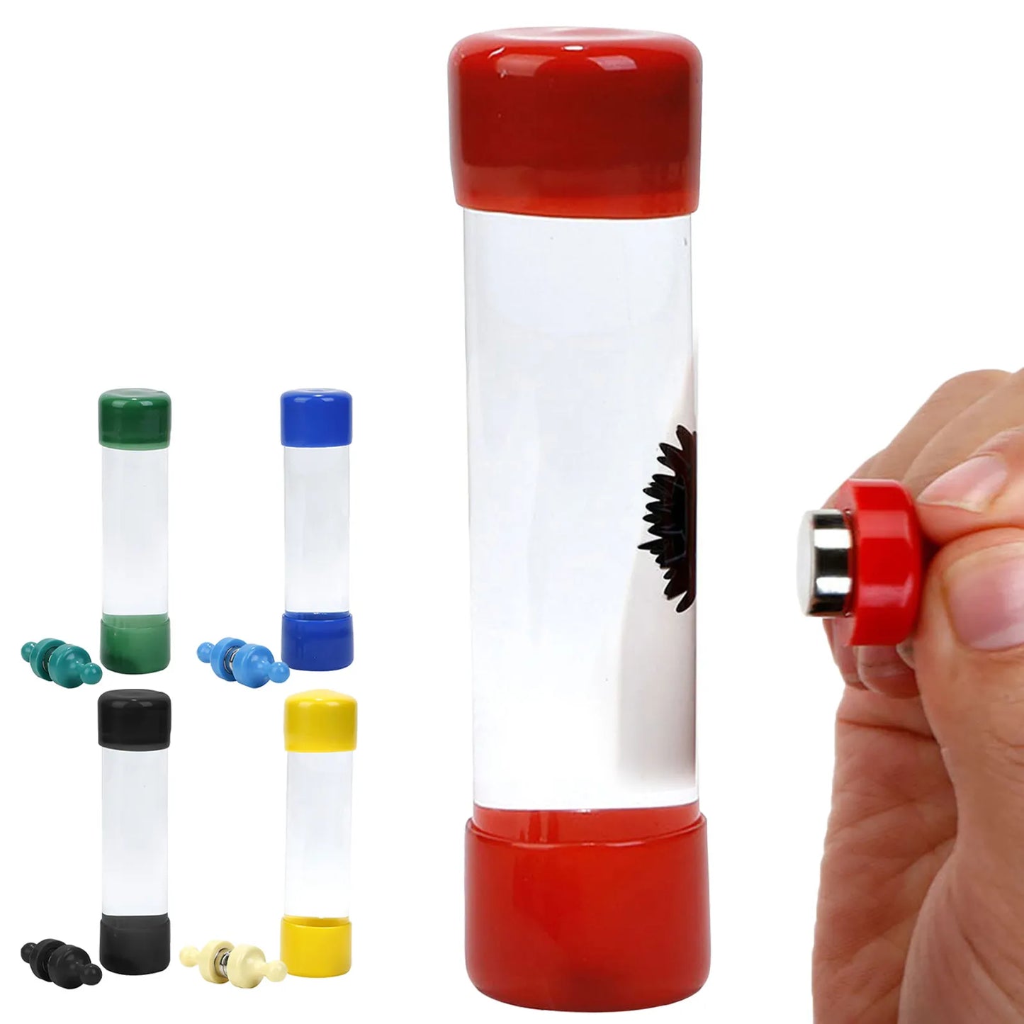 calming magnetic ferrofluid liquid bottle