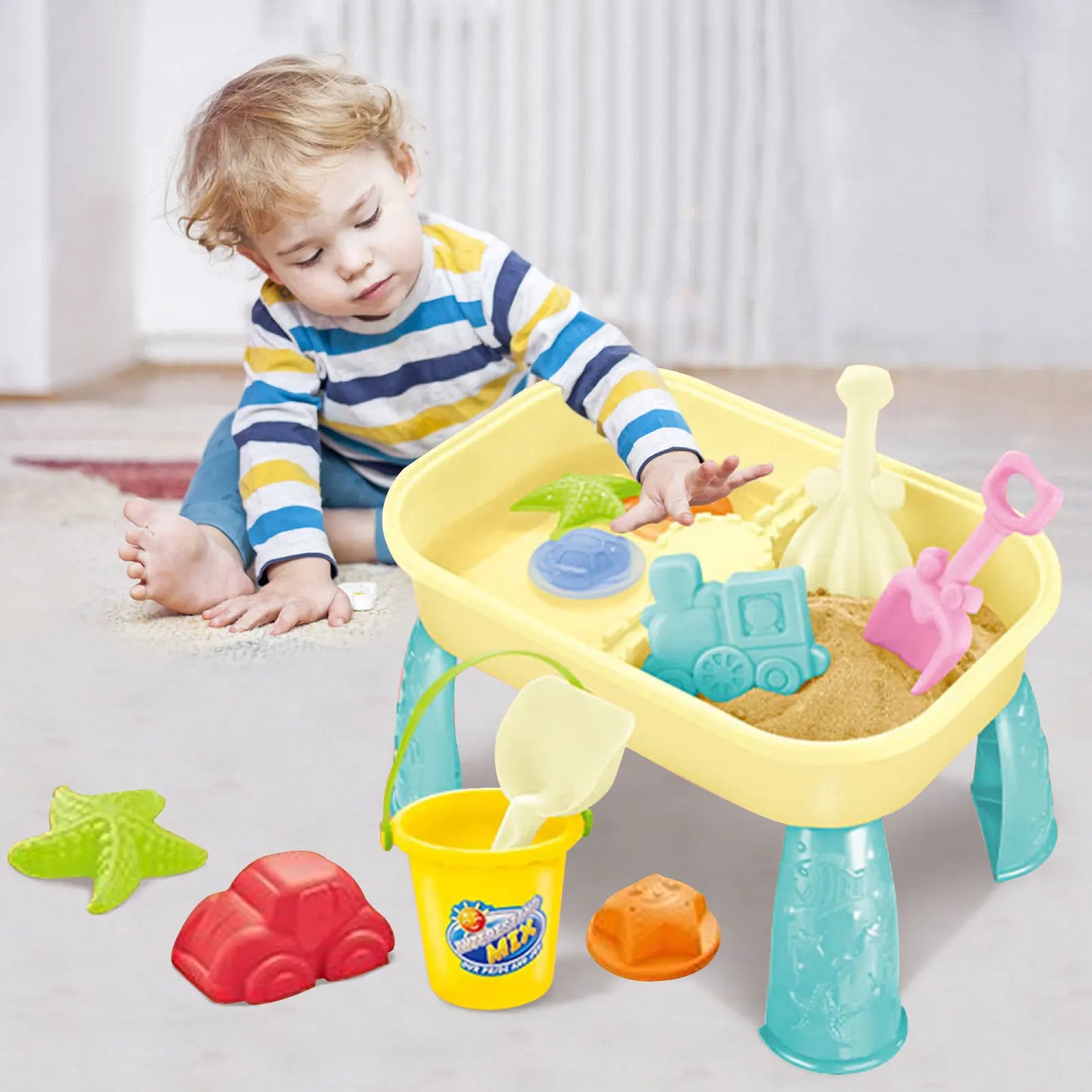 tactile seeking sand & water table