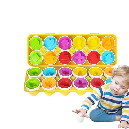 Shape Recognition Smart Egg Match Puzzle Toy