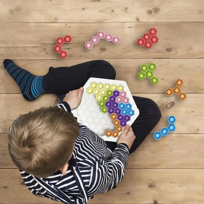 Sensory Bubble Puzzle Toy