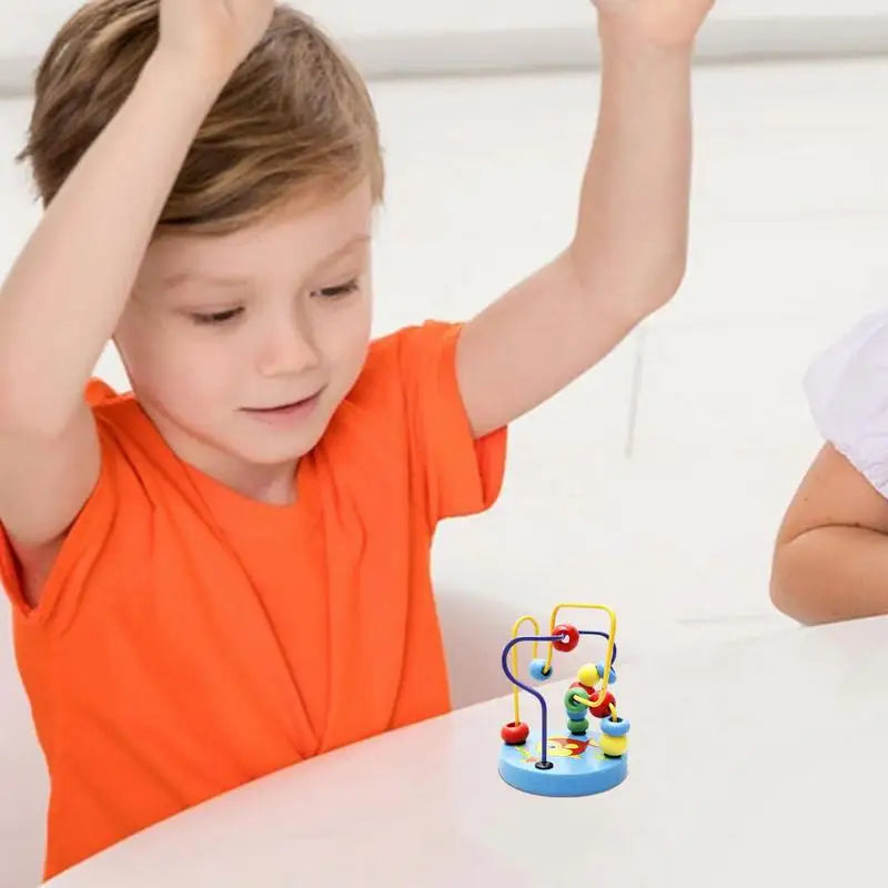 fine motor development bead maze