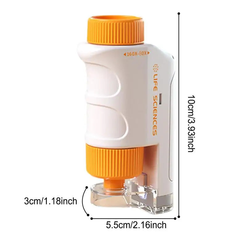 handheld microscope mini led microscope