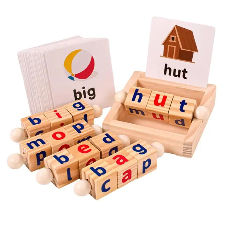 spelling & recognition learning blocks