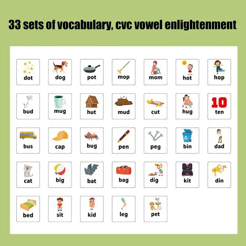 spelling & recognition learning blocks