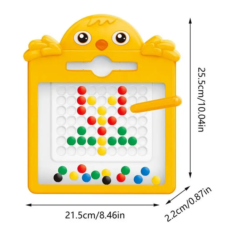 portable magnetic drawing board