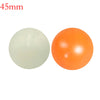 2PCS White & Orange