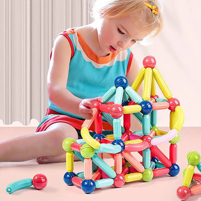 magnetic building sticks & balls