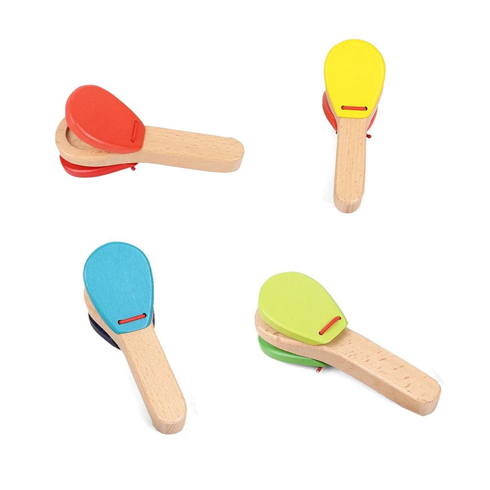 wooden sensory percussion handle