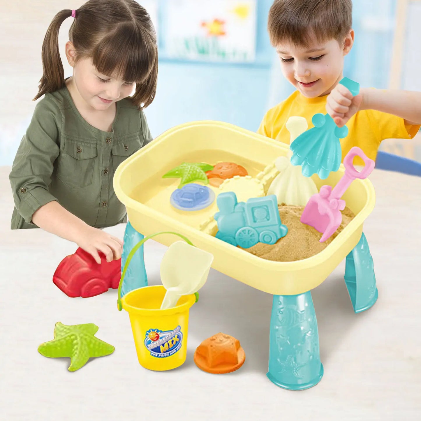 tactile seeking sand & water table