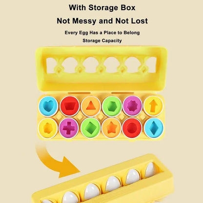 Shape Recognition Smart Egg Match Puzzle Toy