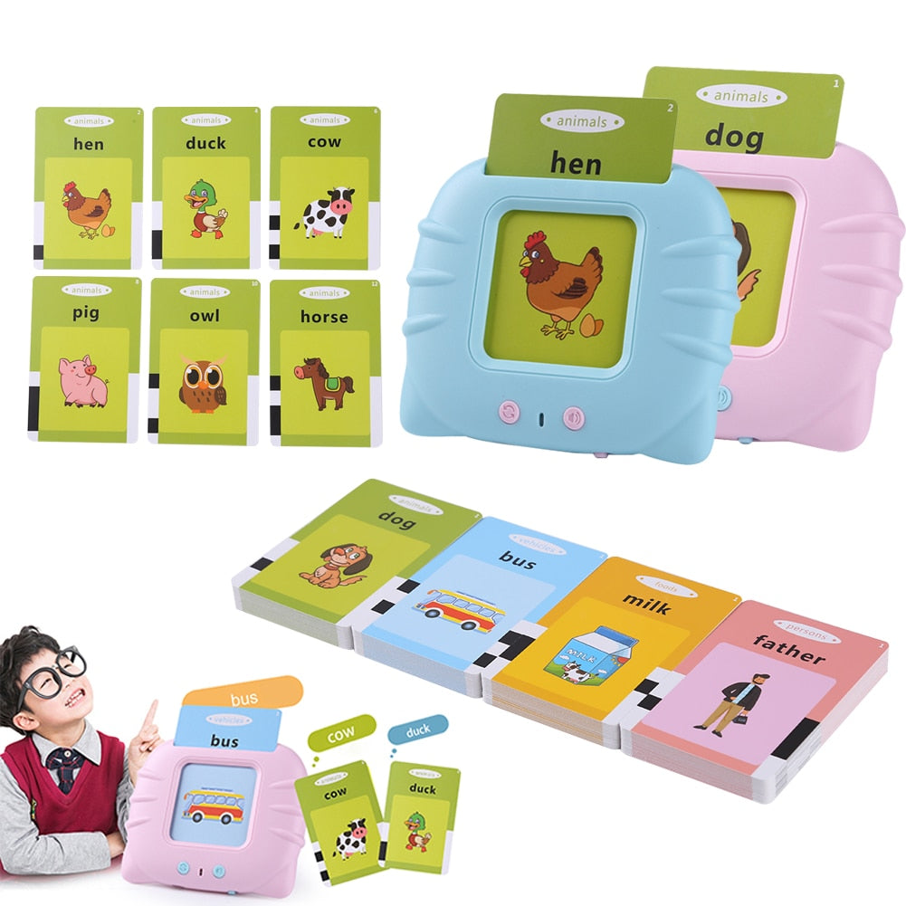 sensory auditory flash cards controller