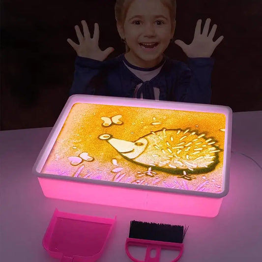 Sensory LED Sand Lightbox