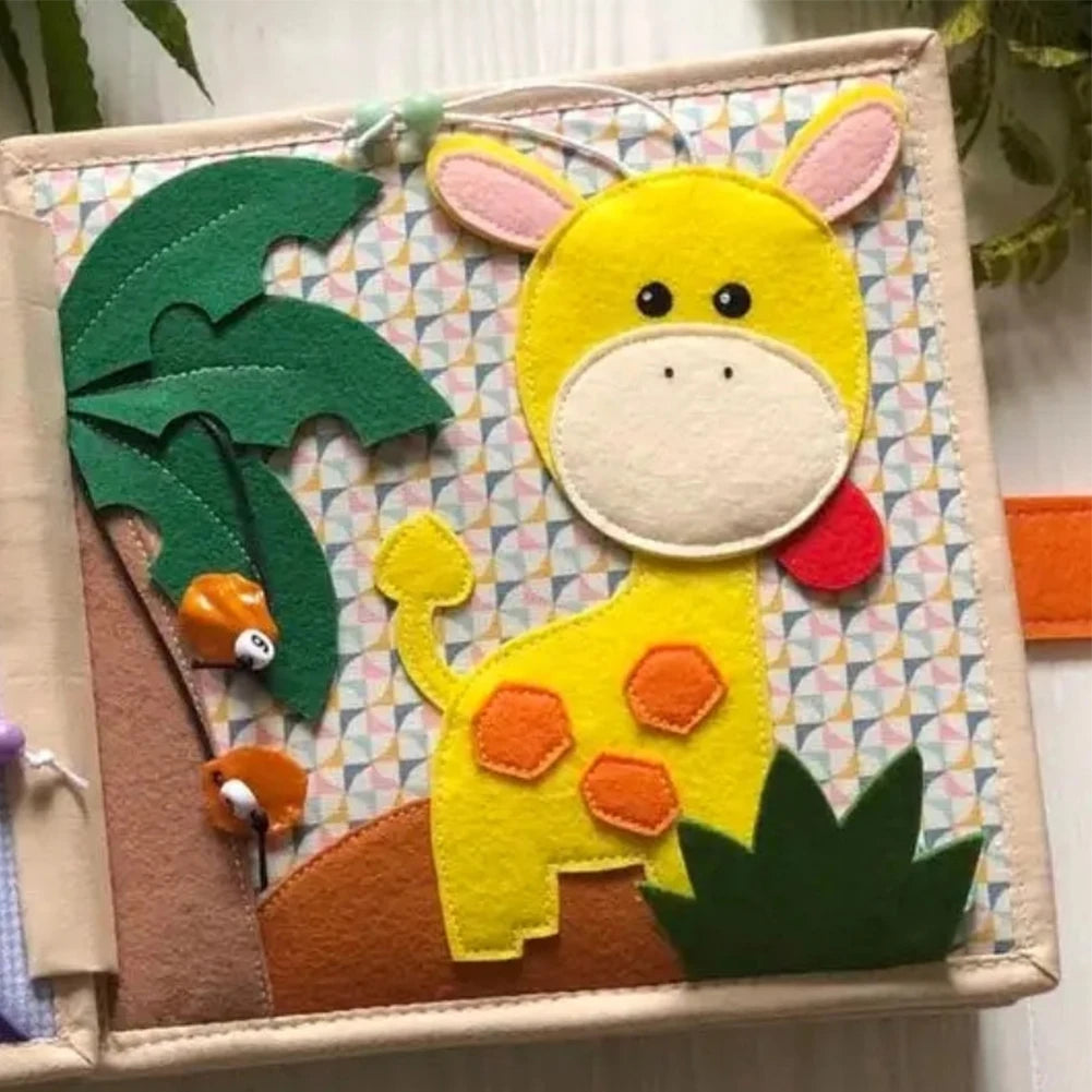 giraffe felt busy board