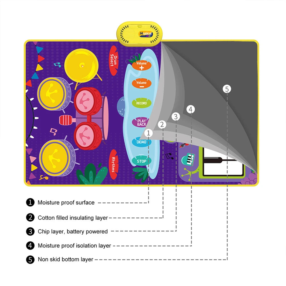 sensory dance mat