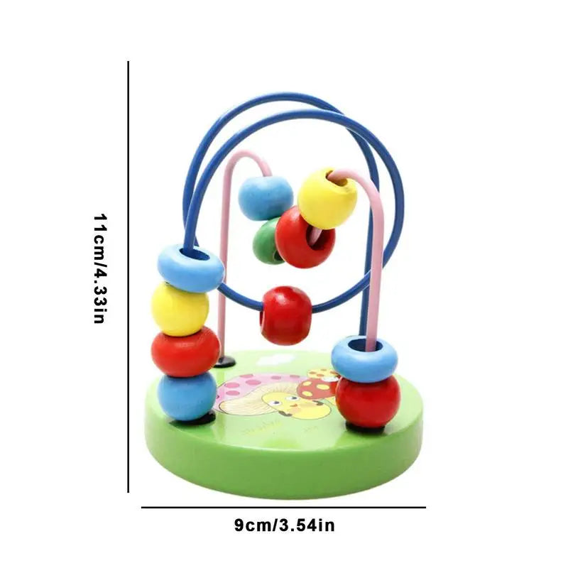 fine motor development bead maze